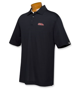 Ole Miss Rebels B&T CB DryTec Championship Polo - Navy Blue